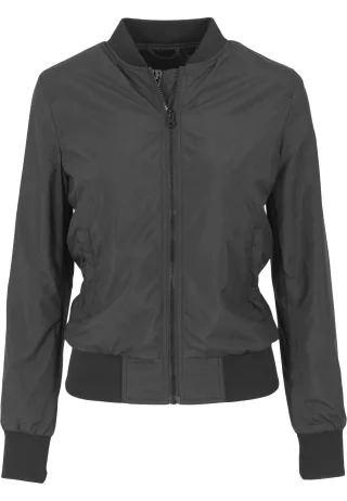 URBAN CLASSICS Allwetterjacke "Urban Classics Damen Ladies Light Bomber Jacket" 1 Stk. tlg. ohne Kapuze