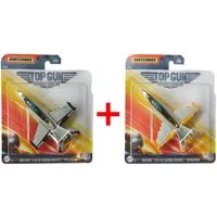Mattel® Modellflugzeug Mattel 2er-SET Skybusters Modellflugzeug Top Gun Maverick GVW40 Boeing