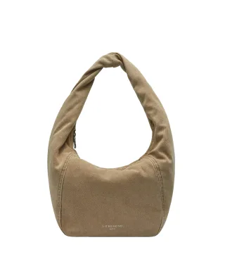 Liebeskind Berlin - Denim Farrah II Hobo M sandfarben - Gr. - OS