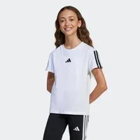 adidas Sportswear T-Shirt JG 3S TEE 160 für Kinder, mit Rundhalsausschnitt, ohne Verschluss, aus Baumwolle