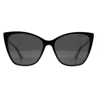 Polaroid PLD 4181/S 80S M9 schwarz weiÃŸ grau polarisierte Sonnenbrille