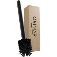 ovimar WC-Reinigungsbürste, (1-tlg), aus Edelstahl in Schwarz zur