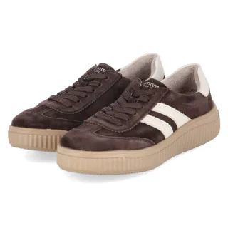 Remonte Low Sneaker  Braun - Gr. 36 -  Textil
