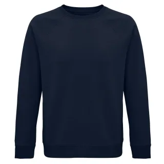 SOLS Unisex Erwachsene Space Organic Raglan Sweatshirt (French Navy)