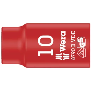 Wera 8790 B VDE Zyklop-Steckschlüsseleinsatz, isoliert, mit 3/8"-Antrieb - 05004954001