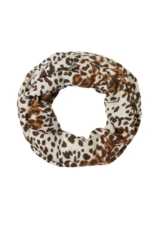 s.Oliver - Snood creme/mehrfarbig/braun