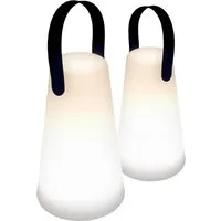 Goods+Gadgets LED Tischleuchte Goods & Gadgets LED kabellos Farbwechsel Lampe - USB aufladbar Lampe, LED fest integriert, USB aufladbar