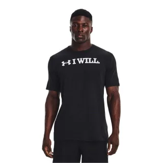 Under Armour - "I Will" T-Shirt für Herren (Schwarz)