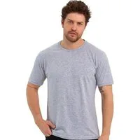 COMEOR T-Shirt Herren Basic T-Shirts Baumwolle (Packung, 1-tlg) mit gerader Ärmel Abschluss