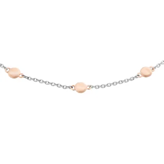 Orphelia 'Aurelie' Damenarmband aus 925er Sterling Silber - Silber/Rosé ZA-7385