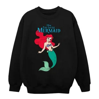 Disney - "The Little Mermaid" Sweatshirt für Mädchen (Schwarz)