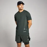 MP Herren Hybrid Mesh T-Shirt - Vintage-Schwarz - S
