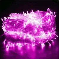 Sunicol Lichterkette 10-100M 8 Modi Lichterkette mit Stecker, für DIY Schlafzimmer Party Garten Hochzeit Deko