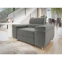 MIRJAN24 Sessel Torezio, Einstellbare Kopfstützen, 134x102x70-90 cm