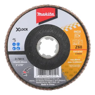 Makita Fächerscheibe X-LOCK 125mm - D-76015