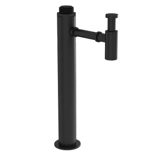 VitrA Zubehör Design Zu- und Ablaufsystemsäule kurz Bodenmontage G 1 1/4" Schwarz Matt,A4516036WTC A4516036WTC