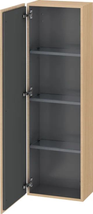 Duravit L-Cube Halbhochschrank Natur Eiche Matt 400x243x1320 mm - LC1168L3030 LC1168L3030