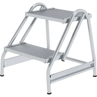 Munk Arbeitspodest einseitig begehbar Aluminium geriffelt - 050050