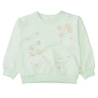 BASEFIELD - Md.-Sweatshirt light green mel. - Gr. - 98