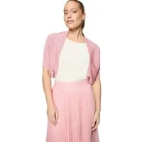 Zero Strickjacke Damen kurzarm (1-tlg) Plain/ ohne Details