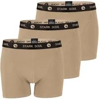 Stark Soul® Boxershorts Herren Boxershorts, 3er Pack, Retroshorts, Trunks - weiche Baumwolle 3er-Pack
