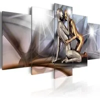 Artgeist Wandbild Gold couple