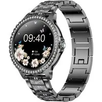 Lige Smartwatch Damen mit Metallband, 1.32 Zoll Fitnessuhr Telefonfunktion Smartwatch, Herzfrequenz Schlafmonitor, IP67 Wasserdicht Schrittzähler