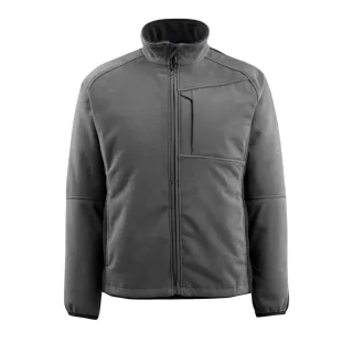 MASCOT Marburg Fleecejacke UNIQUE Dunkelanthrazit / Schwarz XL - 15603-259-1809-XL