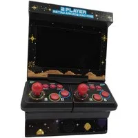 Mad Monkey Mini Arcade Machine mit Dual-Controller - inkl. 300x 8-Bit Spielen