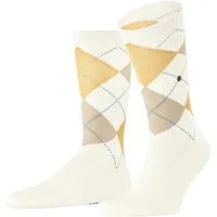 Burlington Socken Rib Court Einheitsgröße 40-46, Argyle-Muster, feine Rippenstruktur