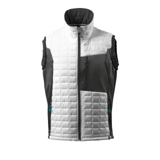 MASCOT Thermoweste Weiß / Dunkelanthrazit L - 17165-318-0618-L