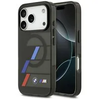 BMW Handyhülle IML Handyhülle Metalltasten Kompatibel mit iPhone 17 Pro Schwarz TRI, Kompatibel mit iPhone 17 Pro, hochwertiges Finish, ergonomische Form