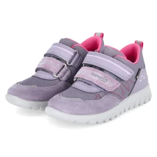 Superfit Klettschuhe SPORT7 MINI - Gr. 26 - Lila - Synthetik, Leder & Textil