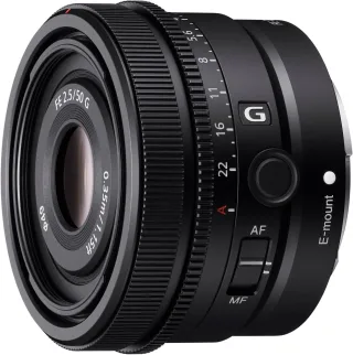 Sony FE 50mm 1:25 G [49mm Filtergewinde APS-C für Sony E] schwarz