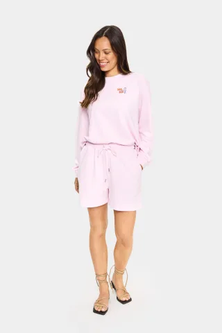 Trackjacket-sweat LorissaSZ Lockere Passform pink
