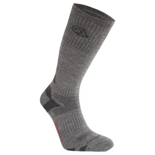 Craghoppers - Socken Insektenabwehr für Herren/Damen Unisex - Advent (Küsten Grau/Schwarzer Pfeffer)