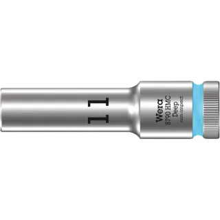 Wera 8790 HMC Deep Steckschlüsseleinsatz mit 1/2"-Antrieb Cyan - 05004551001