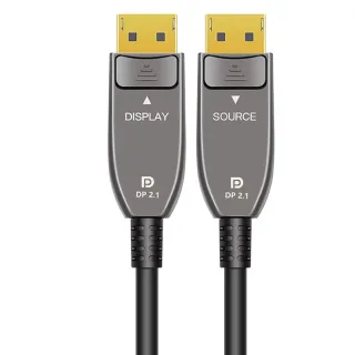 FS 16K UHD Fiber Optic DP Cable 16K@30Hz 8K@240Hz 2K@300Hz 52Gbps High Speed DP2.1 Cable for Computer TV Monitor Project