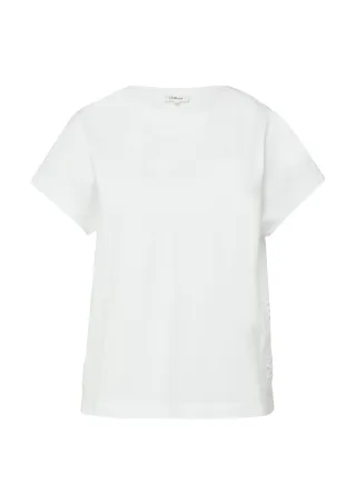 s.Oliver - T-Shirt weiß - Gr. - 38