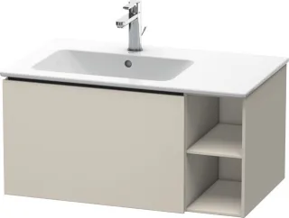 Duravit L-Cube Waschtischunterbau wandhängend Taupe Matt 820x481x400 mm - LC619109191 LC619109191