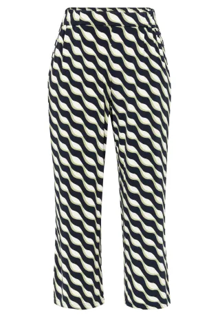 Betty Barclay - Schlupfhose dark blue/green - Gr. - 38
