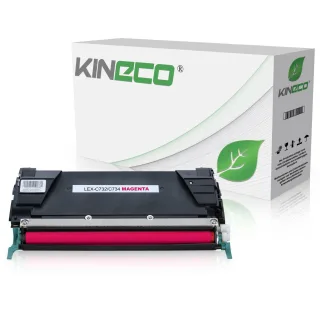 Toner kompatibel zu Lexmark C732 C734 C734A2MG XL Magenta
