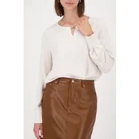 Monari Schlupfbluse mit Schmuckdetail