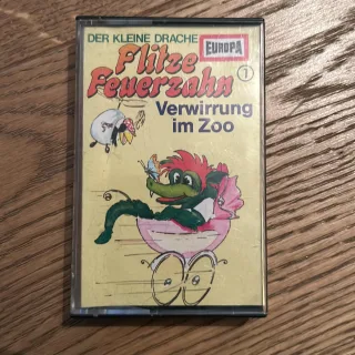 Flitze Feuerzahn: Verwirrung im Zoo (1) [Musikkassette]