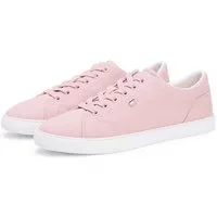 Tommy Hilfiger TH LOW PROFILE VULC CANVAS Plateausneaker Halbschuh, Schnürer, Freizeitschuh mit gepolstertem Schaftrand