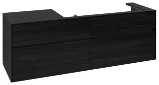 Villeroy & Boch Waschtischunterschrank Collaro C030B0 1600x548x500mm m. Bel. 4 Ausz. Waschtisch re B C030B0AB