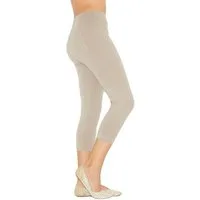 YESET 3/4-Leggings 3/4 Capri Leggings hoher Bund mit Taschen Hose Yoga Sport Fitness mit Taschen