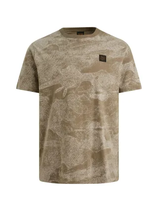 PME Legend - single jersey aop dusky green - Gr. - 3XL
