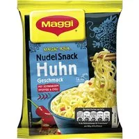 MAGGI Fertiggericht, Maggi Magic Asia Nudel Snack Huhn mit Schwazem Pfeffer und Chili 62g