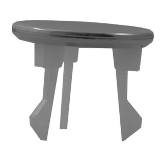 Duravit Blindstopfen Chrom 35x35x30 mm - 1001070000 1001070000